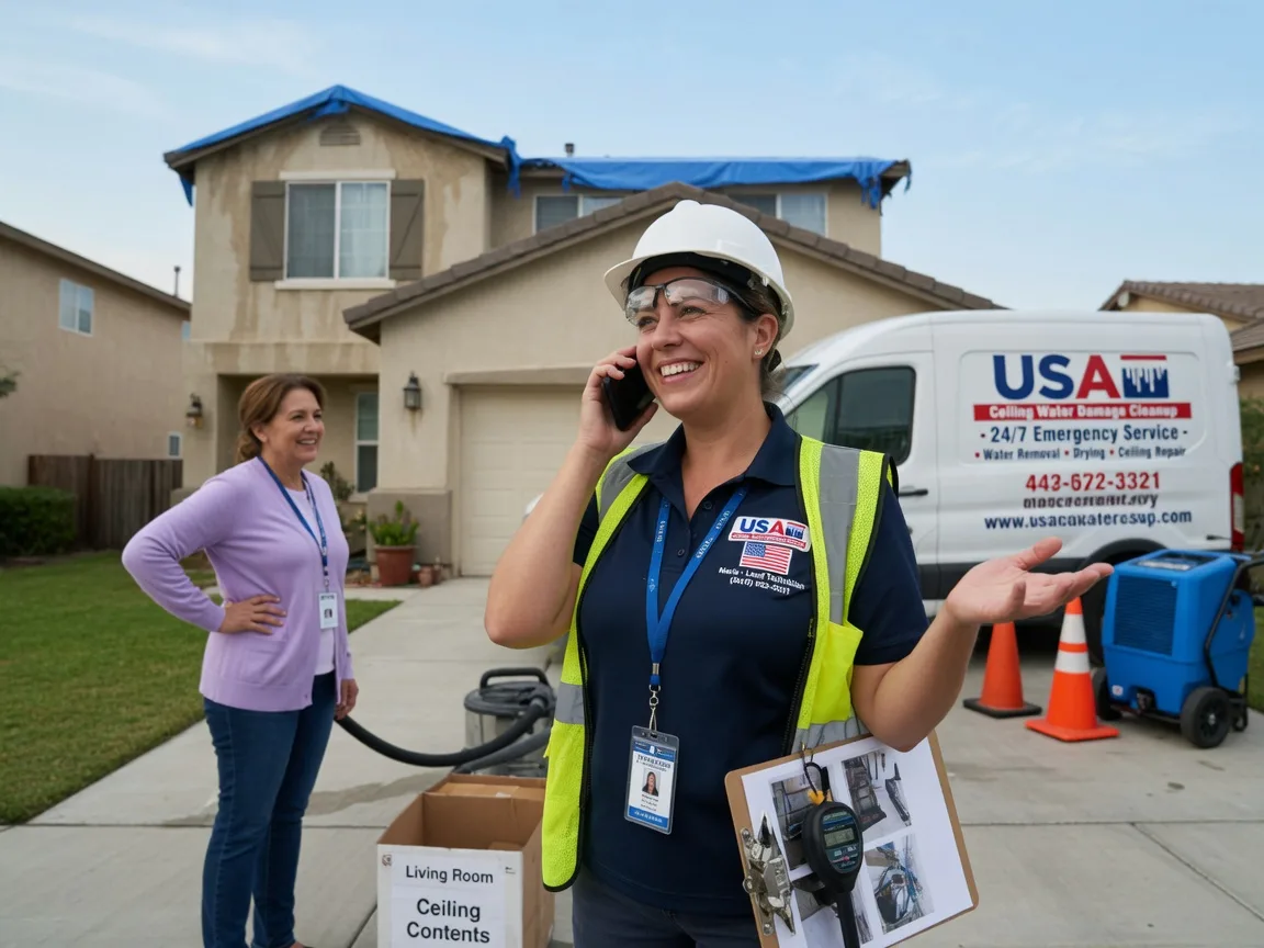 Ceiling Water Damage Restoration Nodaway, IA FAQs